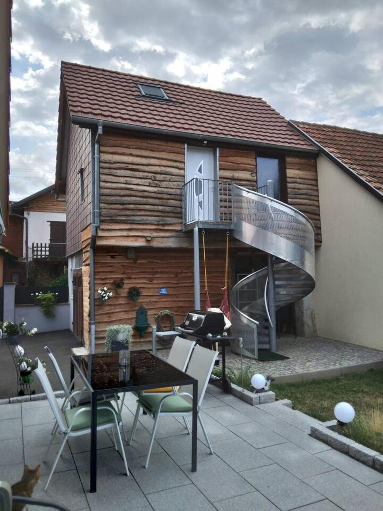 Appartement Cosy Wintzenheim + Terrasse Exterior foto