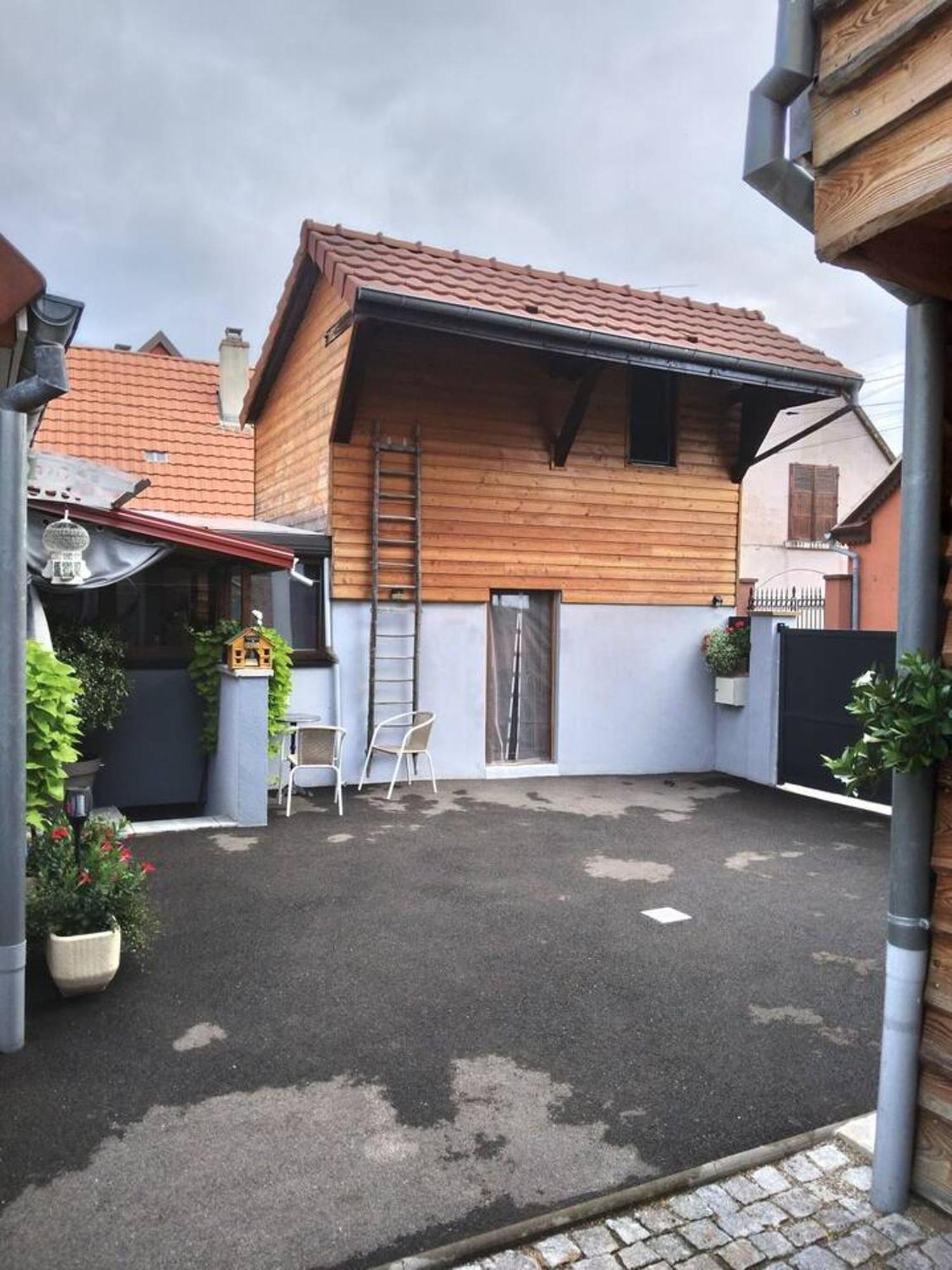 Appartement Cosy Wintzenheim + Terrasse Exterior foto